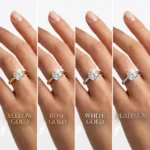 2 Carat Lab Grown Diamond Ring in Gold & Platinum - Image 2