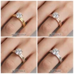 2 Carat Diamond Ring | E | VVS2 | Gold & Platinum - Image 2