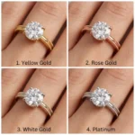 4 Carat Round Solitaire Lab Diamond Ring for Women - Image 2