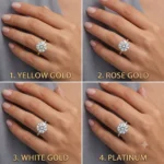 Certified 4 Carat Round Cut Solitaire Diamond Ring | Lab Grown - Image 2