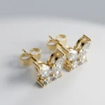 Marquise Wing Diamond Butterfly Motif Studs